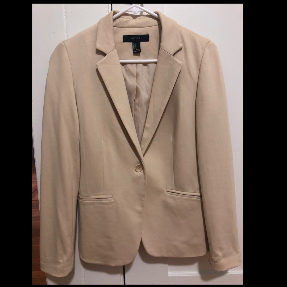 Cream / Khaki Blazer